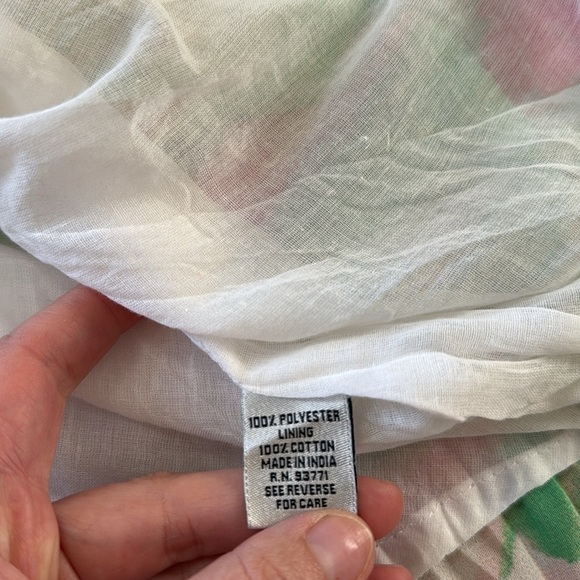 Emma G Large Women’s Mini Dress Pink & Green​ - Picture 6 of 6